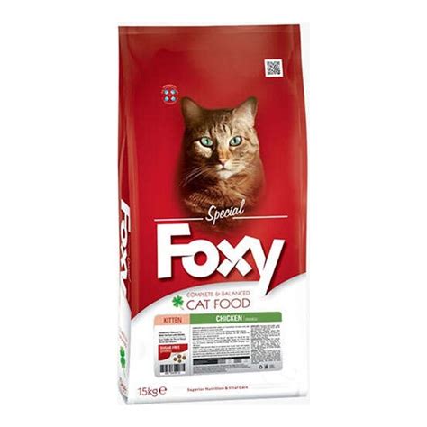 foxy yavru kedi maması 15 kg